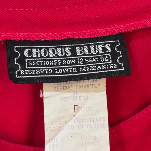 Vintage Western Jean Dress in Pink 🤠 💯 Cotton dry cleaning tag attached! - Picture 5 of 14